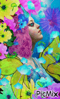 Цветочная Фантазия Animated GIF