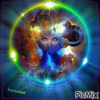 Magic sphere laurachan animovaný GIF