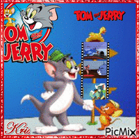 Tom et Jerry - GIF เคลื่อนไหวฟรี