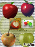 des pommes - Besplatni animirani GIF