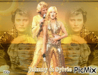 Johnny et Sylvie - Δωρεάν κινούμενο GIF