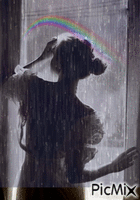 Let it rain! - Gratis animeret GIF