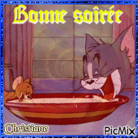 BONNE SOIREE 06 01 - Бесплатный анимированный гифка