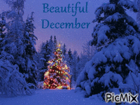 Beautiful December - Бесплатный анимированный гифка