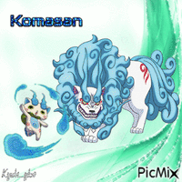 Komasan (Normal & Shadowside) анимированный гифка