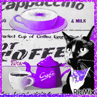 Perfect cup of coffee - GIF animé gratuit