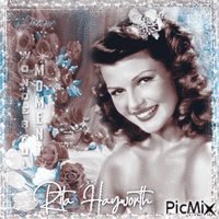 Rita Hayworth - Darmowy animowany GIF