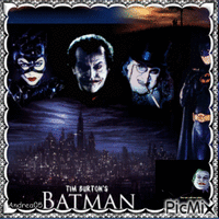 Tim Burton`s- BATMAN... - GIF animate gratis