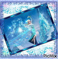 Frozen Elsa Queen! アニメーションGIF