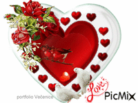 Valentýn - GIF animado grátis