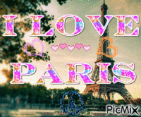 paris - Бесплатный анимированный гифка