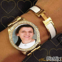 Alexandra Valetti Rolex Lady watch - 免费动画 GIF
