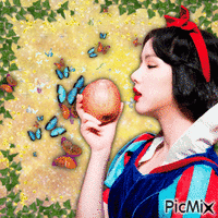 Snow white Eunha - GIF animado gratis