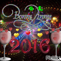 bonne année 2016