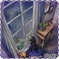 rainy - Gratis animerad GIF