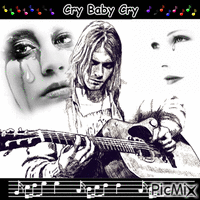 Cry Baby Cry - Gratis geanimeerde GIF