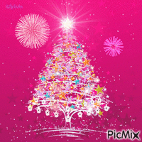 Merry Christmas/Pink