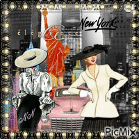 Mode new-yorkaise vintage