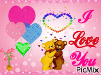 I Love You - Ingyenes animált GIF