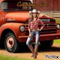 Country Girl - GIF animé gratuit