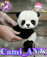 Panda Kawaii GIF แบบเคลื่อนไหว