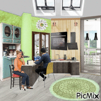 Küche animuotas GIF