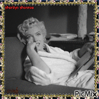 Marilyn Monroe - Zdarma animovaný GIF