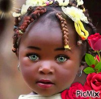 Beautiful Little Girl - Besplatni animirani GIF