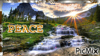Peaceful valley - GIF animate gratis
