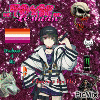 toxic lesbian アニメーションGIF