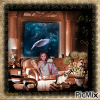 Keep calm and relax with the pets 动画 GIF