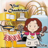 C'est la Chandeleur - Animovaný GIF zadarmo