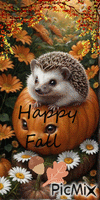 Happy Fall!🙂🍂🍁 анимированный гифка