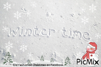 Winter Time - GIF animé gratuit
