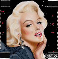 Concours " Marilyn Monroe" - Безплатен анимиран GIF