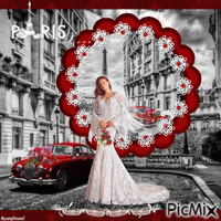 Braut in Paris - Besplatni animirani GIF