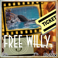 Sauvez Willy - GIF animé gratuit