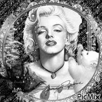 -Marilyn Monroe- - Bezmaksas animēts GIF