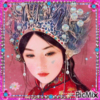 Elegant Ancient Chinese Bride