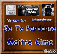 Maitre Gims - Animovaný GIF zadarmo