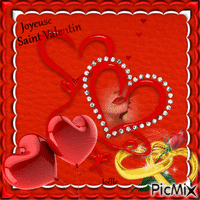 Joyeuse Saint Valentin animuotas GIF
