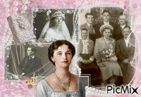 Olga of Russia wedding GIF animasi