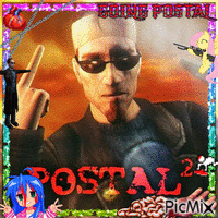 Postal dude 1 анимиран GIF