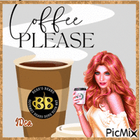 Coffee please анимирани ГИФ
