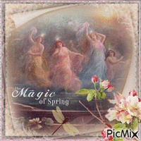 The Magic of Spring アニメーションGIF