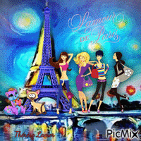 L'amour de Paris GIF animé