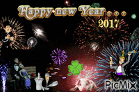Happy new Year . . . - Gratis animeret GIF