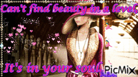 Can't find beauty in a level - Gratis animerad GIF