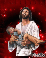 Jesus Protect The World - Gratis animerad GIF