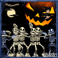 Halloween Party !!!! - Animovaný GIF zadarmo